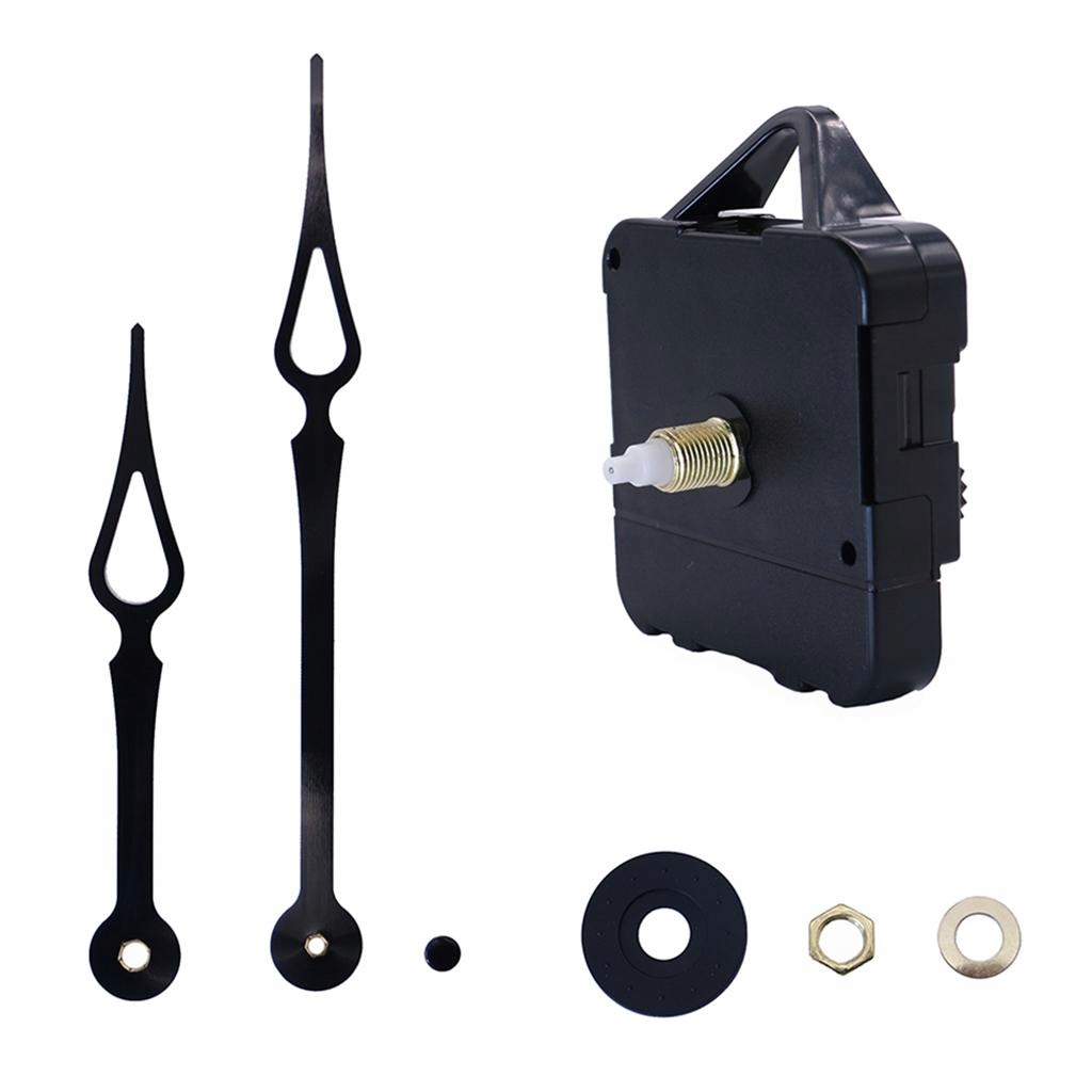 Zestawy zamienne mechanizmu zegara ściennego Wskazówki wału DIY Naprawa Model Mechanizm kwarcowego zegara ściennego