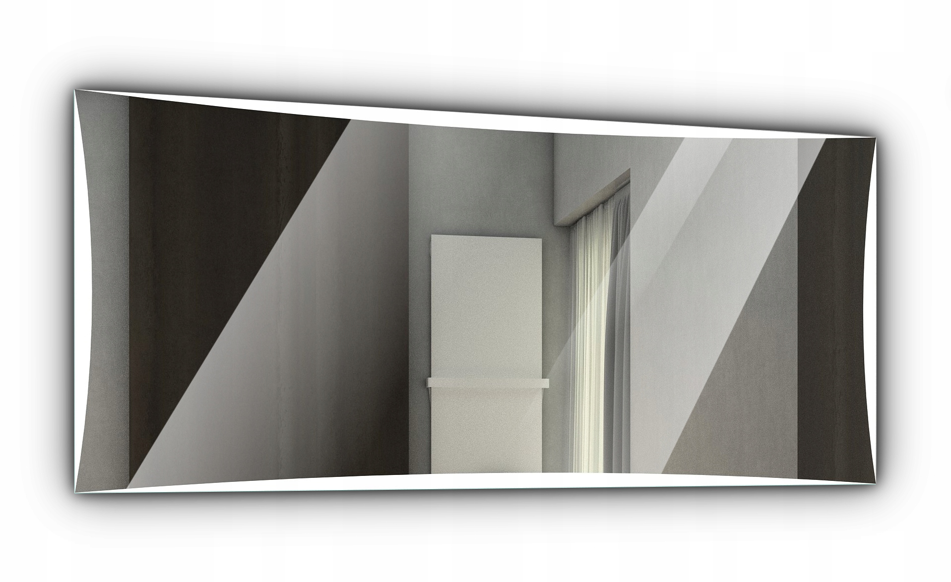 

Lustro podświetlane łazienkowe Led 100x80 Lisbona