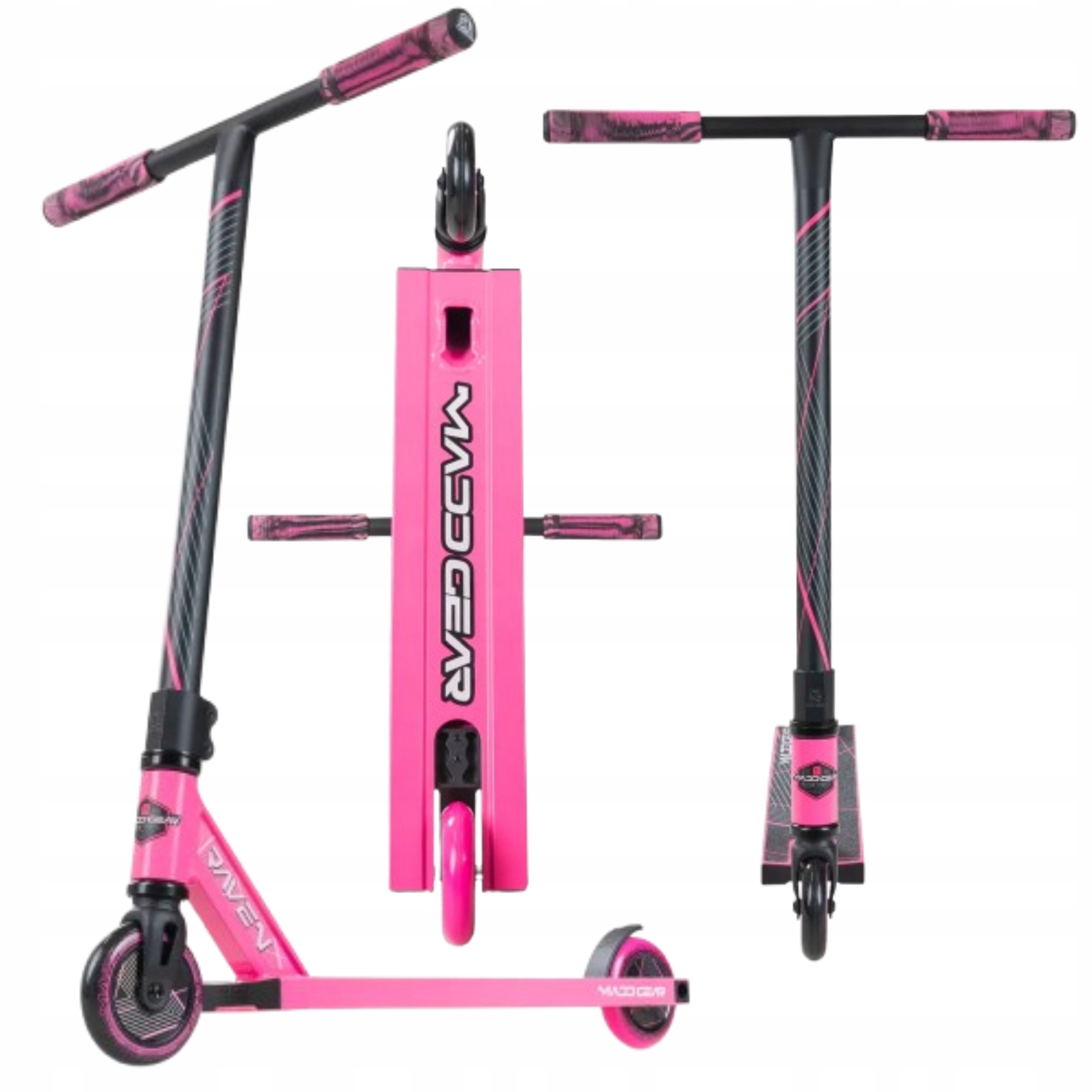 Madd Gear MG1 Raven hulajnoga wyczynowa Pink Black