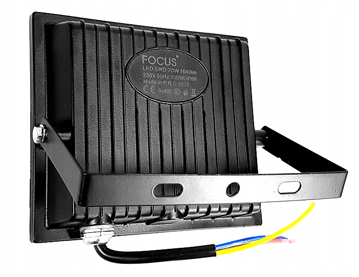 HALOGEN 20W REFLEKTOR LAMPA LED ROBOCZA NAŚWIETLACZ WODOODPORNY 1640LM IP66 Jasność 1640 lm