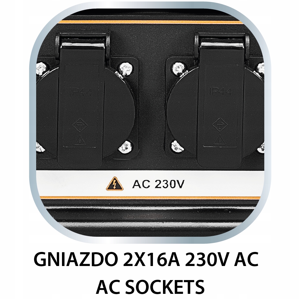 Agregat prądotwórczy 6000W-6500W Częstotliwość 50 Hz