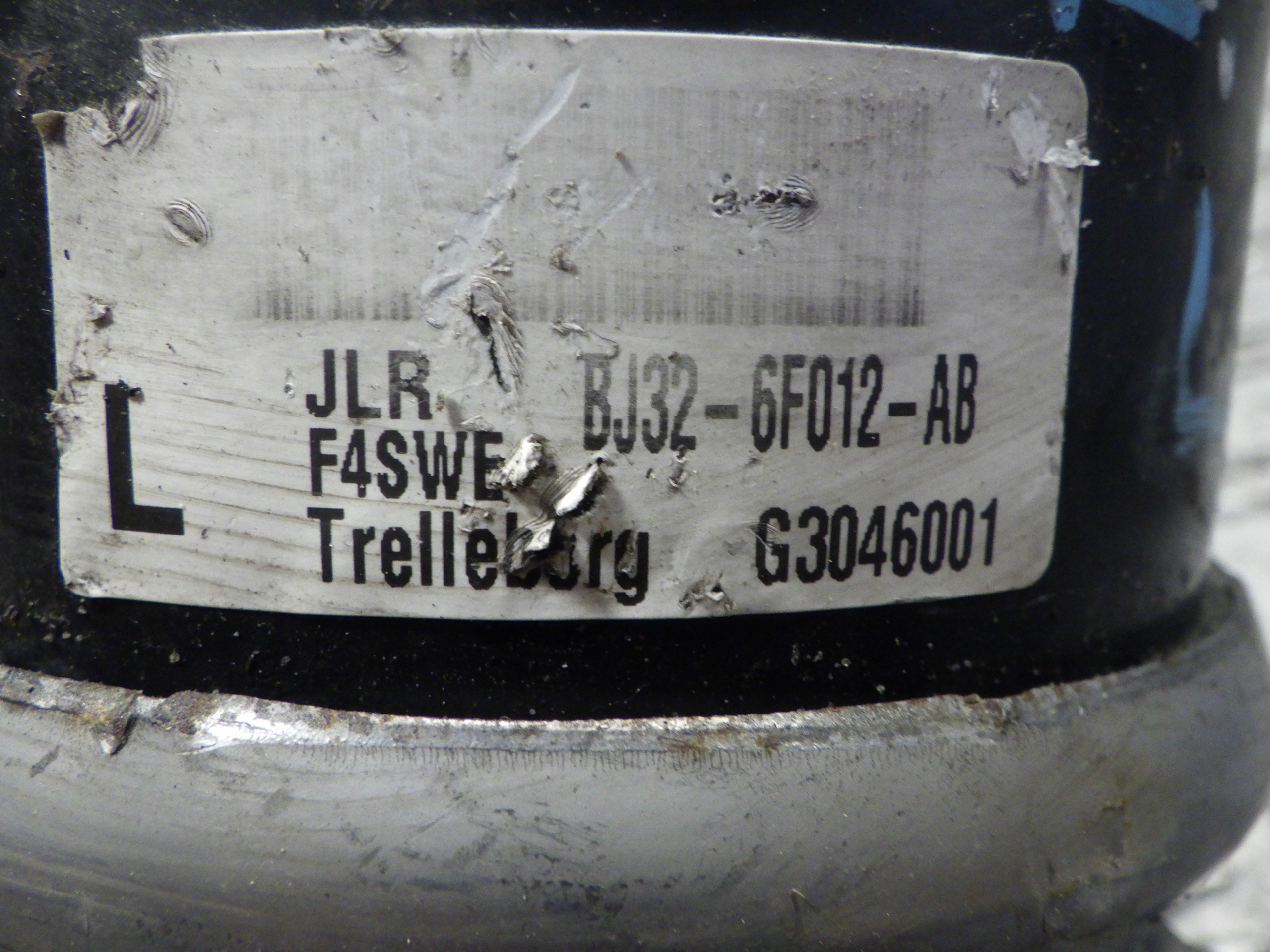 подушка лапа Двигателя RANGE Evoque BJ326F012AB