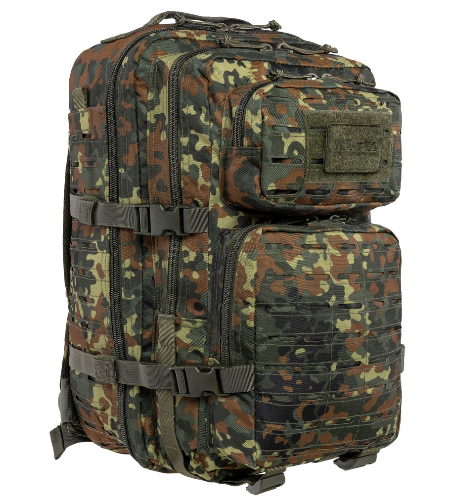 Mil-Tec Plecak Wojskowy Laser Cut 36L Flecktarn