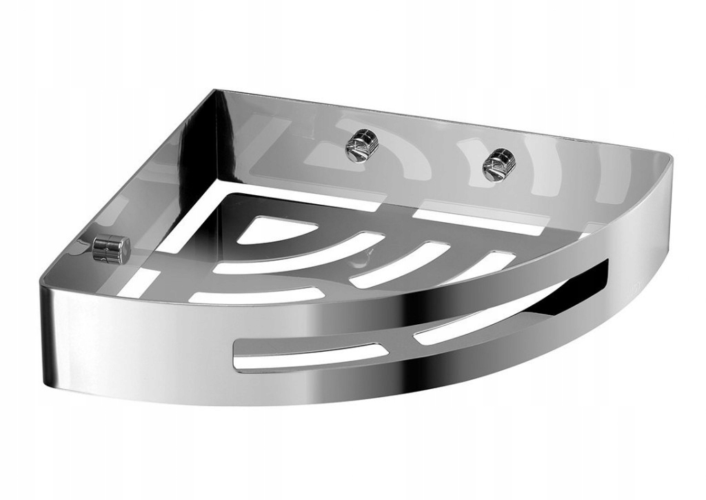 Rohová polica Smart pod sprchu, 210x45x210, nerezová oceľ (2479) /sm/