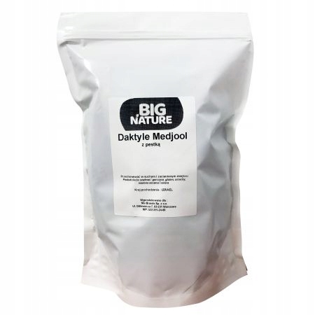 Datle Medjool sušené s peckou 1 kg Velké Balení Big Nature