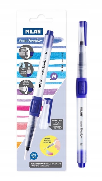 PĘDZEL WODNY NA BLISTRZE 2806