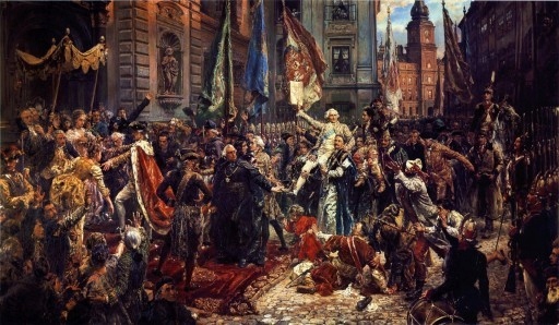 Jan Matejko - Konstytucja 3 Maja - 50x30