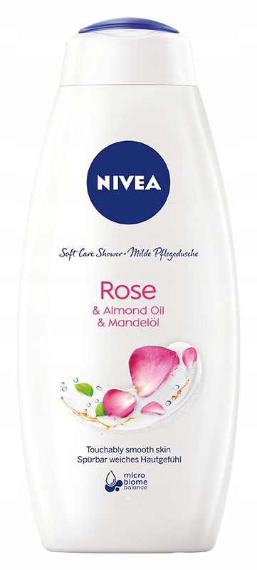

Żel pod prysznic Nivea Rose & Almond Oil 500ml