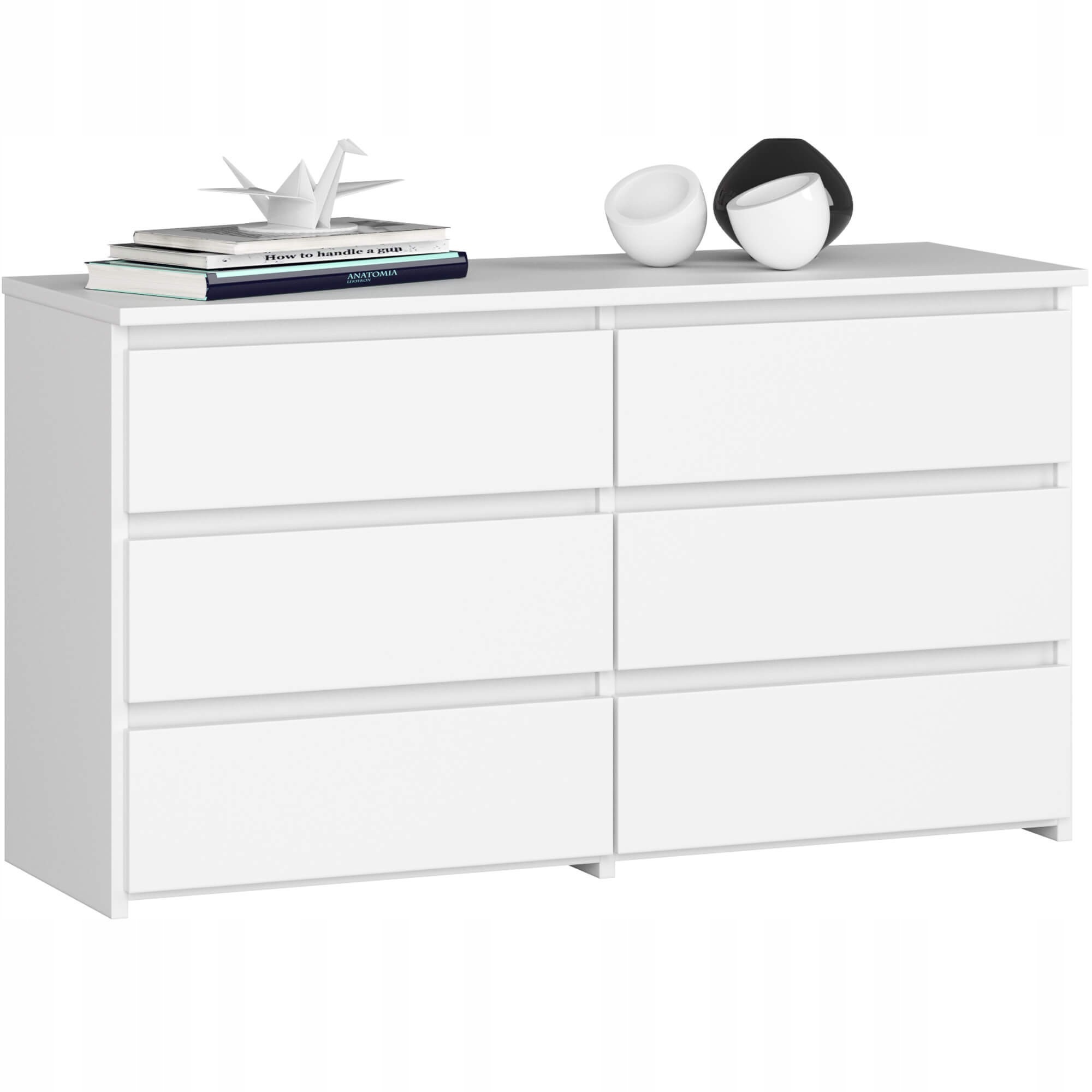Komoda CL6 100 cm biela