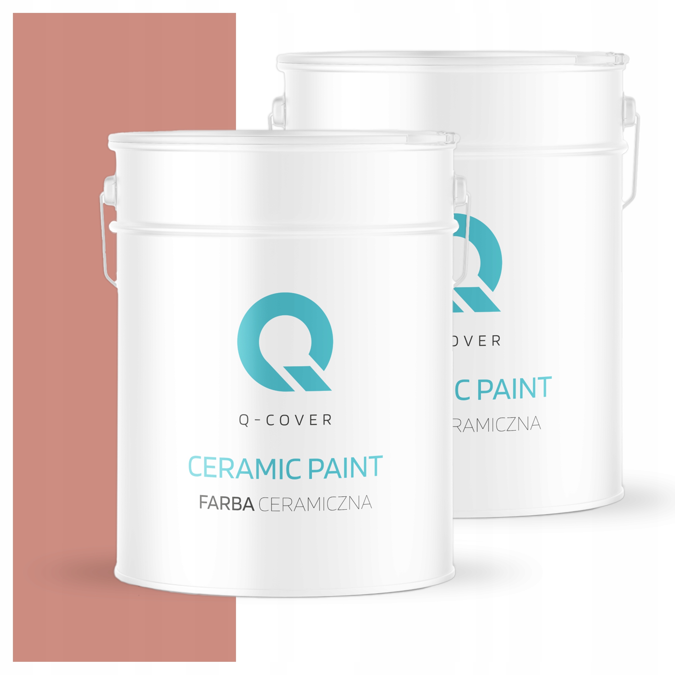 Keramická umývateľná farba na interiér 10L Hlboká matná farba lososová H5533