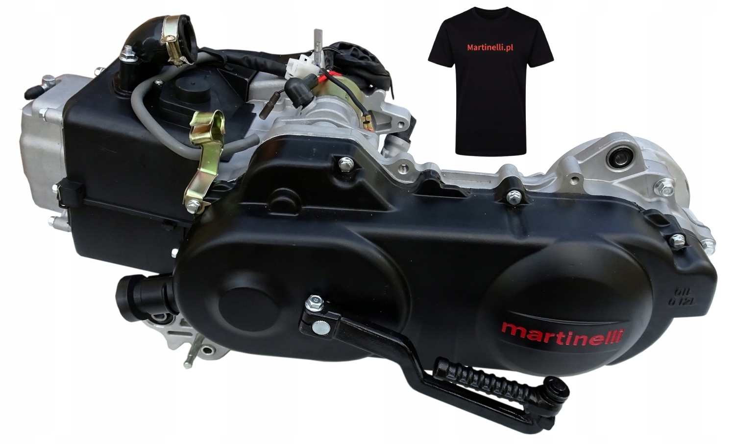 Silnik Skuter 80CC 4T 43 CM Na Koła 12 Cali Tuning Martinelli