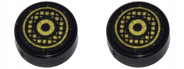 

Lego 98138pb064 1x1 Tile Gładka Głośnik (1g) 2 szt