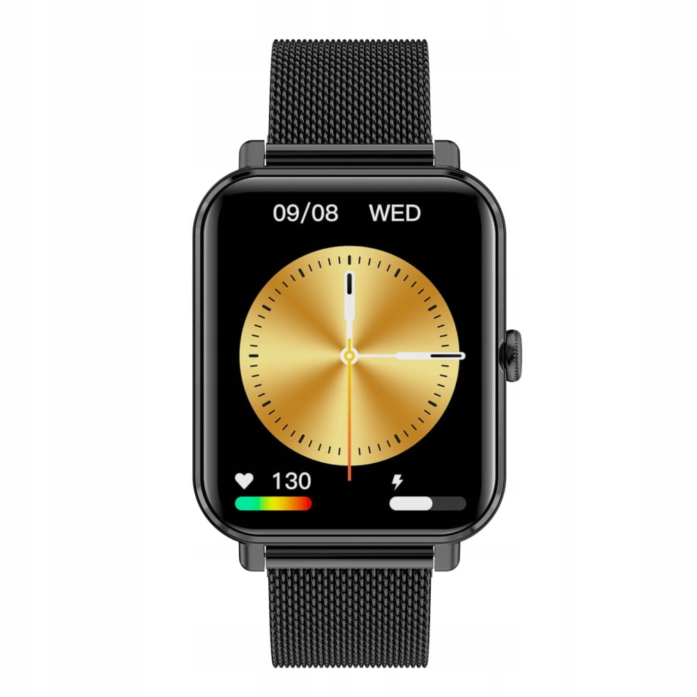Zegarek męski Garett Smartwatch Grc Classic Steel Czarny