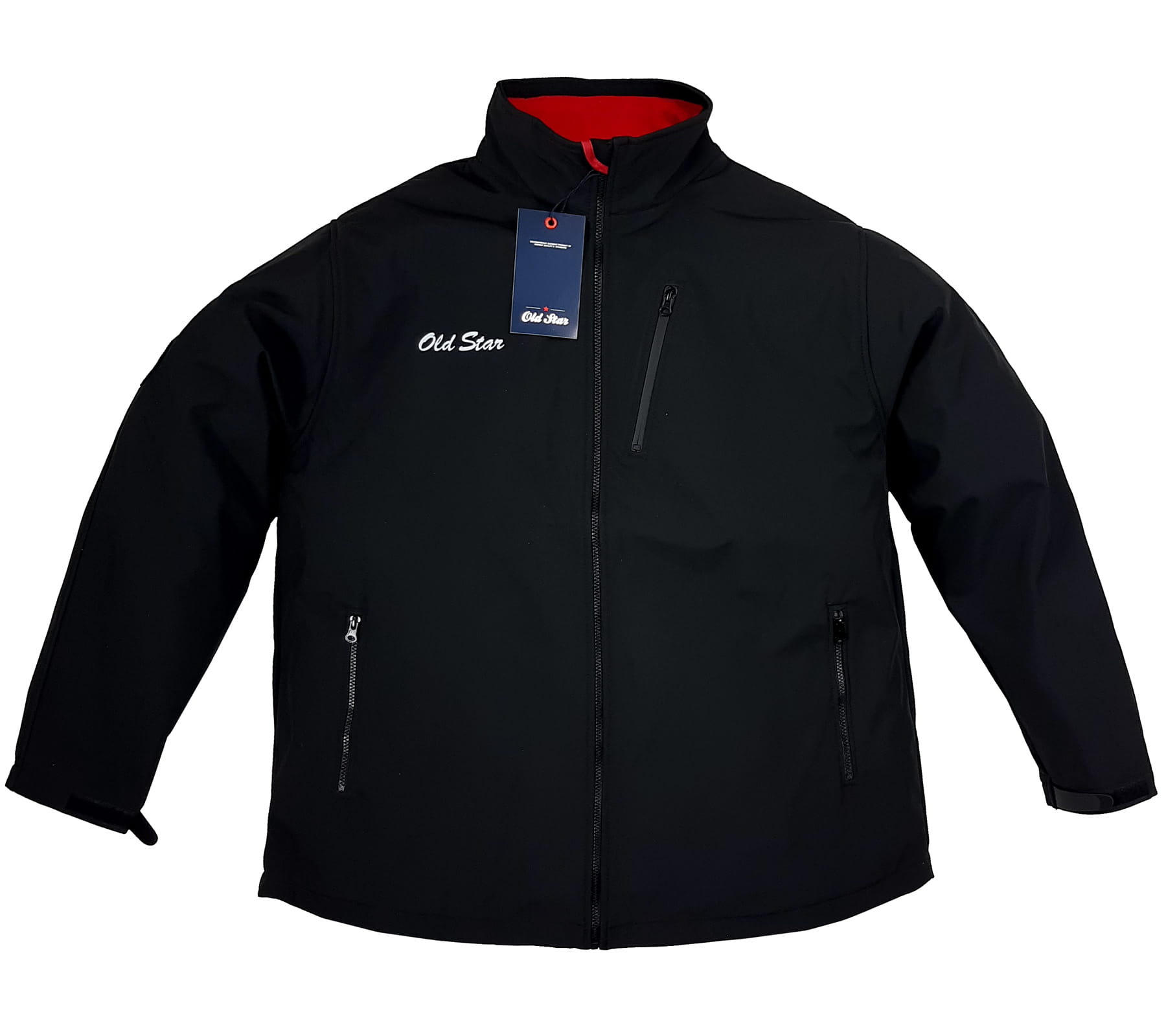 

Kurtka czarna softshell Old Star duże rozmiary 7XL