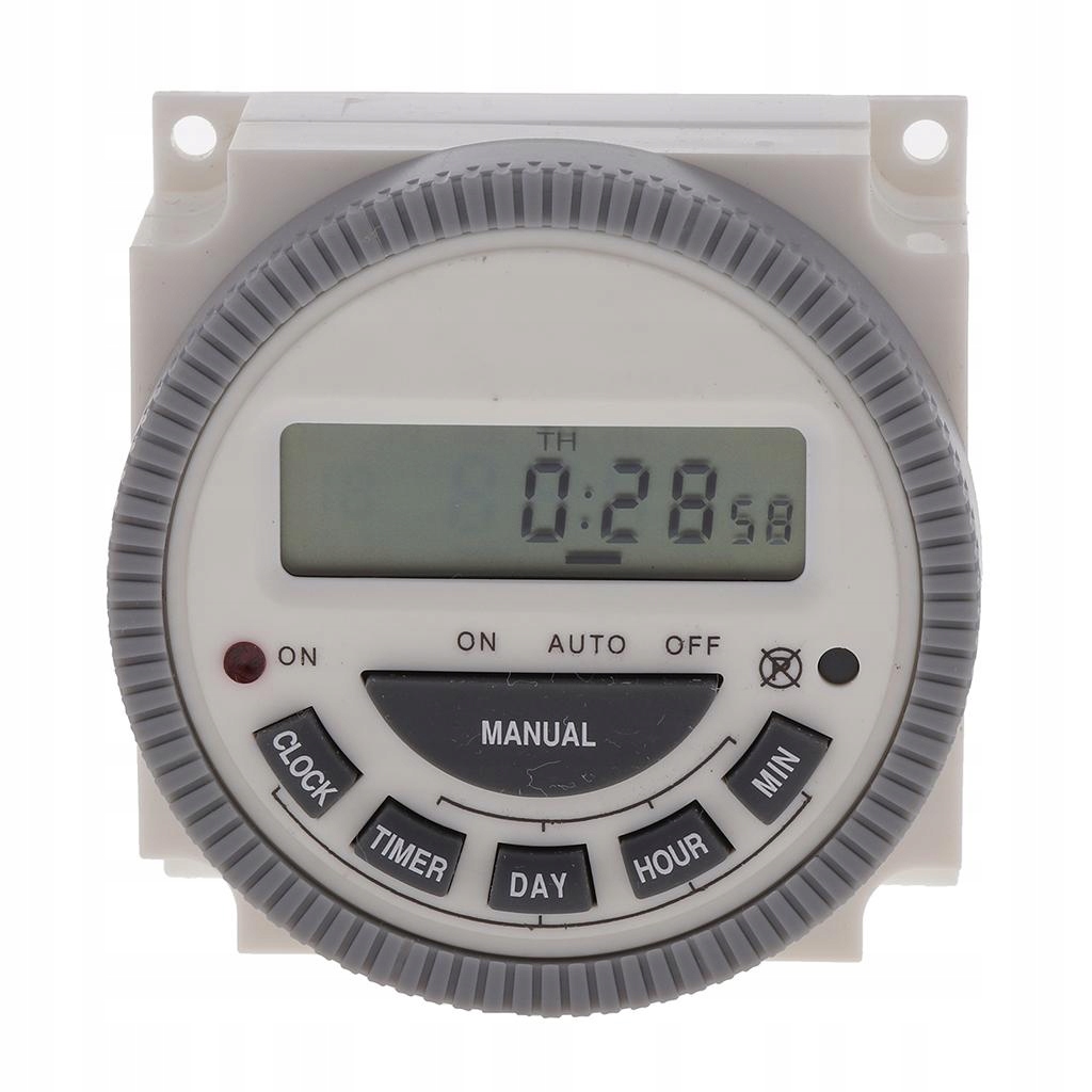 Пластиковый программируемый таймер 220V 16A LCD для