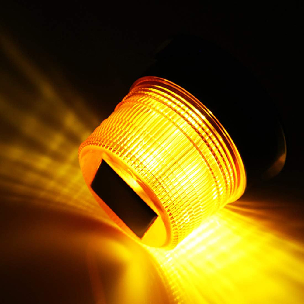 OBROTOWA LAMPA OSTRZEGAWCZA KOGUT LED BŁYSKU SŁONECZNEGO PODSTAWĄ MAGNETYCZ Źródło światła LED