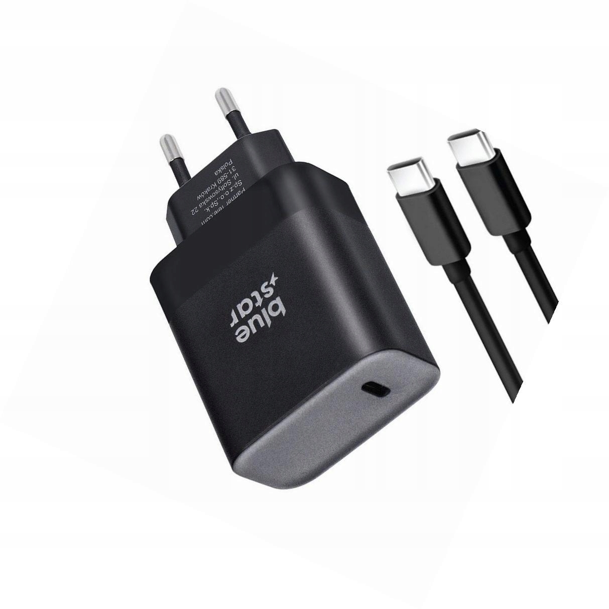 Szybka ładowarka 45W z odpinanym kablem Usb-c do Samsung Galaxy A35