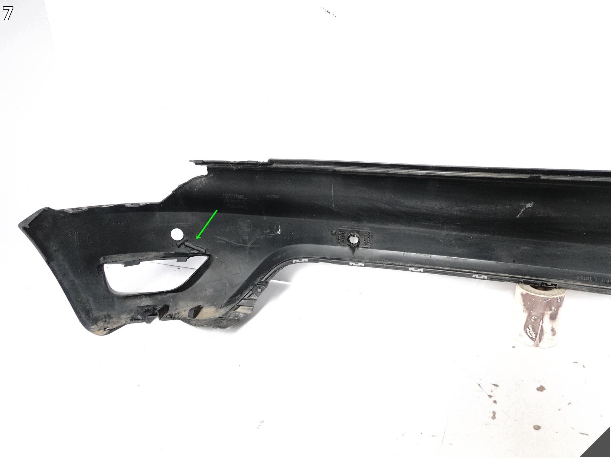 RENAULT CAPTUR e J87 LIFT 17-19 Paraurti BUMPER posteriore WERSJA per 4xPDC ORG