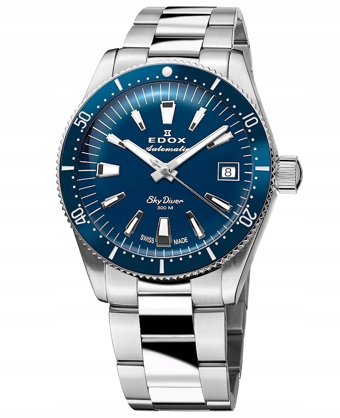 Dámské hodinky Edox 80131-3BUM-BUIN Skydiver Automatic Lady
