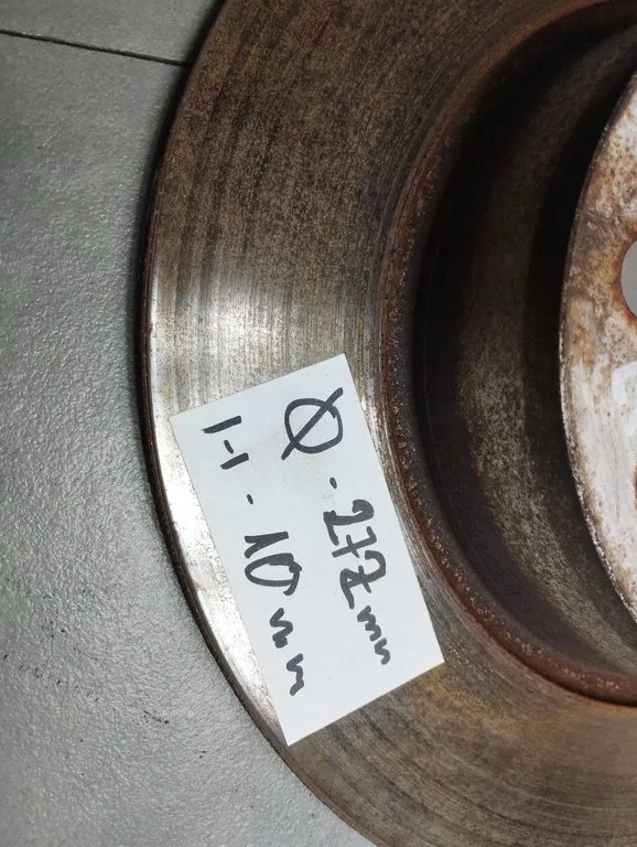 Audi A3 8V discs brake rear part