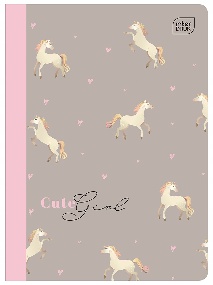 Pakiet 4 szt Zeszyt szkolny A5/32 kratka Interdruk Marka Interdruk