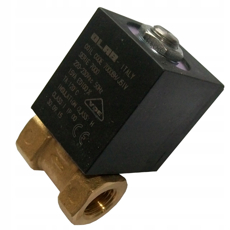 Průchozí Elektroventil Vody Olab 7000BH 1/4 230V Vyvíječ Páry Comel
