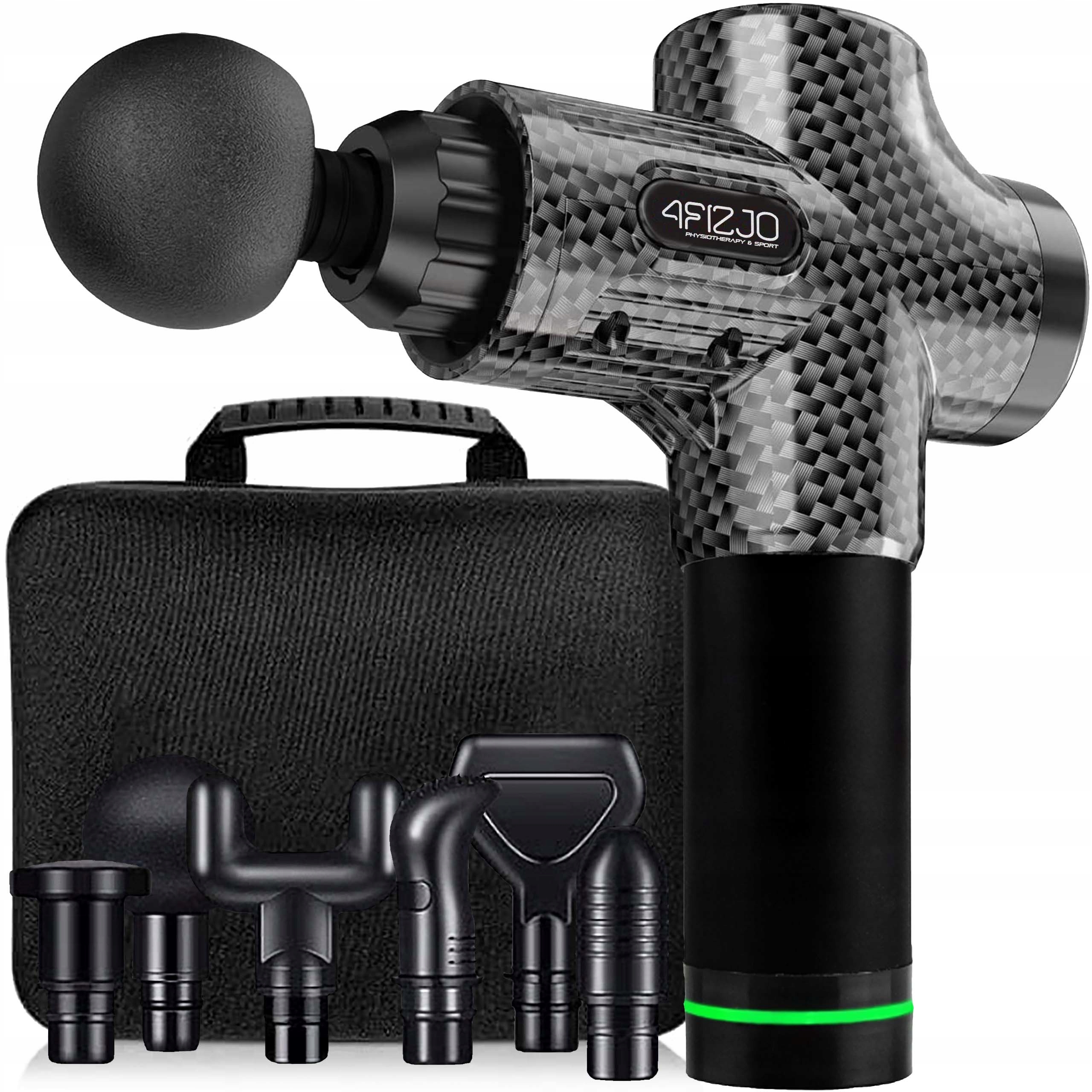 Masážní Přístroj pistole 4FIZJO Massage Gun Ultra 100 W