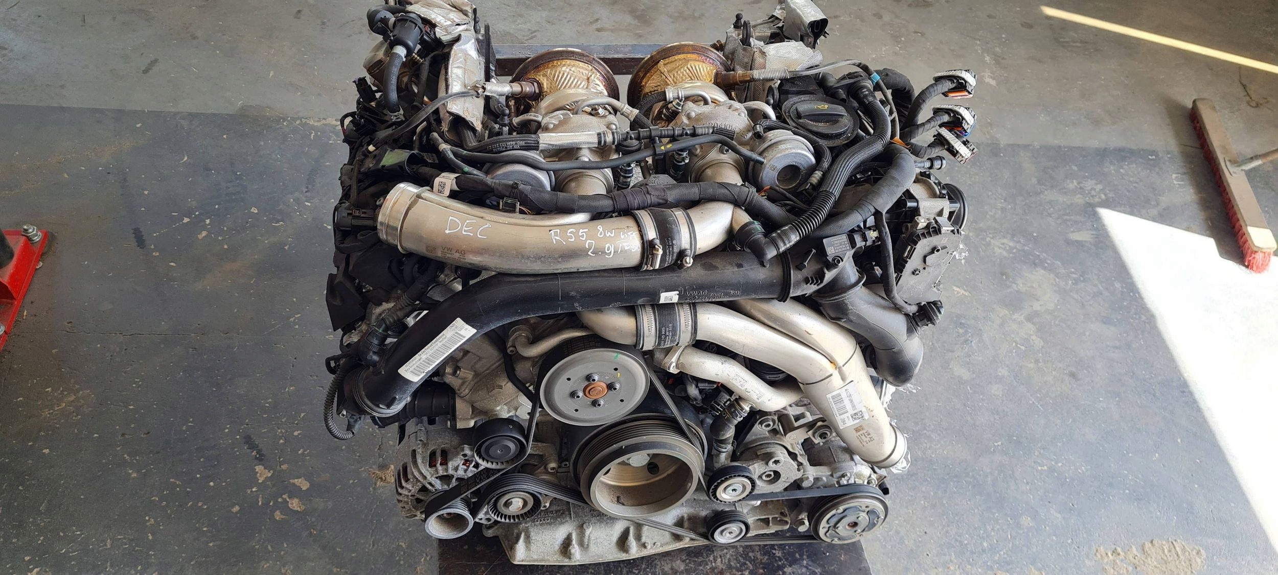 RS5 8W LIFT engine complete 2.9 TFSI DEC DECA RS4 B9 8W 67TYS KM