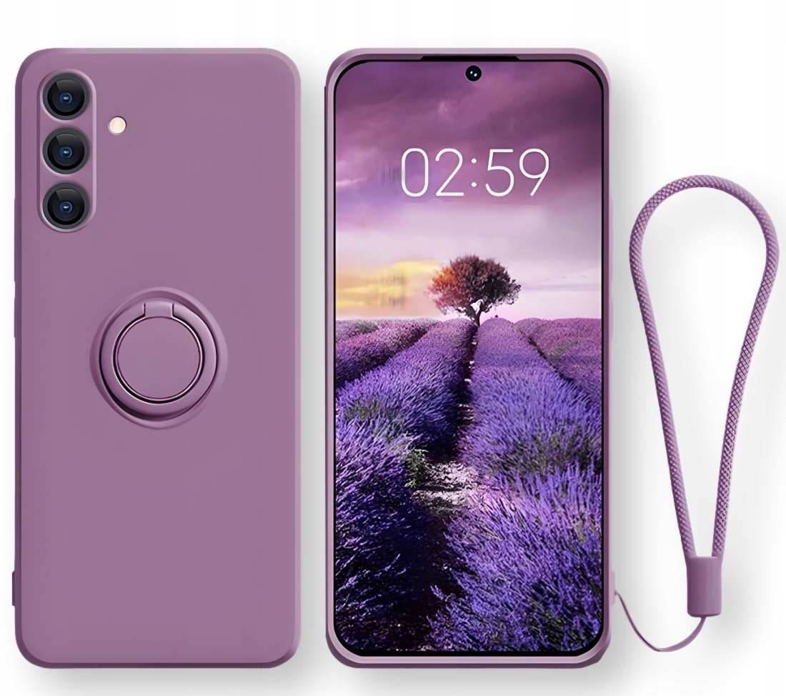 Etui Ring Fiber Case do Samsung Galaxy S26 Z pierścieniem Smycz