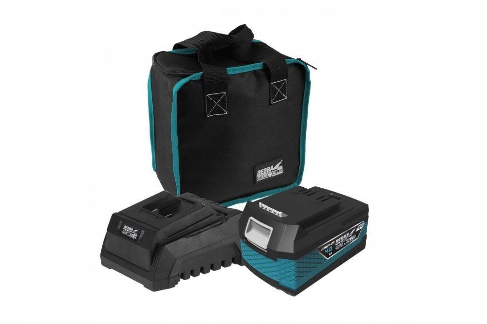 DEDRA ZESTAW STARTOWY TORBA AKU 4.0Ah DED7030G02