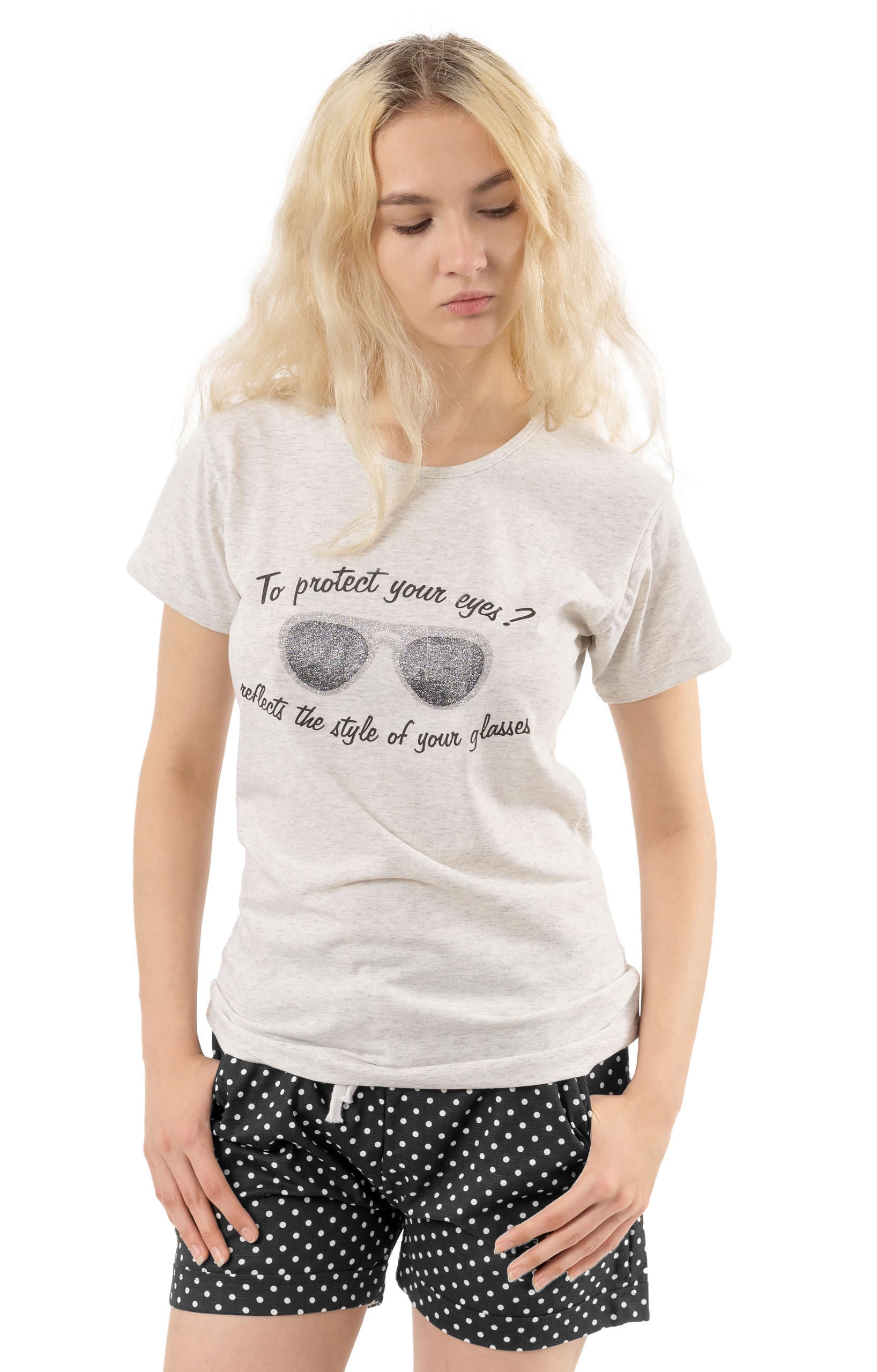 

Krótkie Spodenki Szorty Damskie 20194-02 r 3XL/4XL