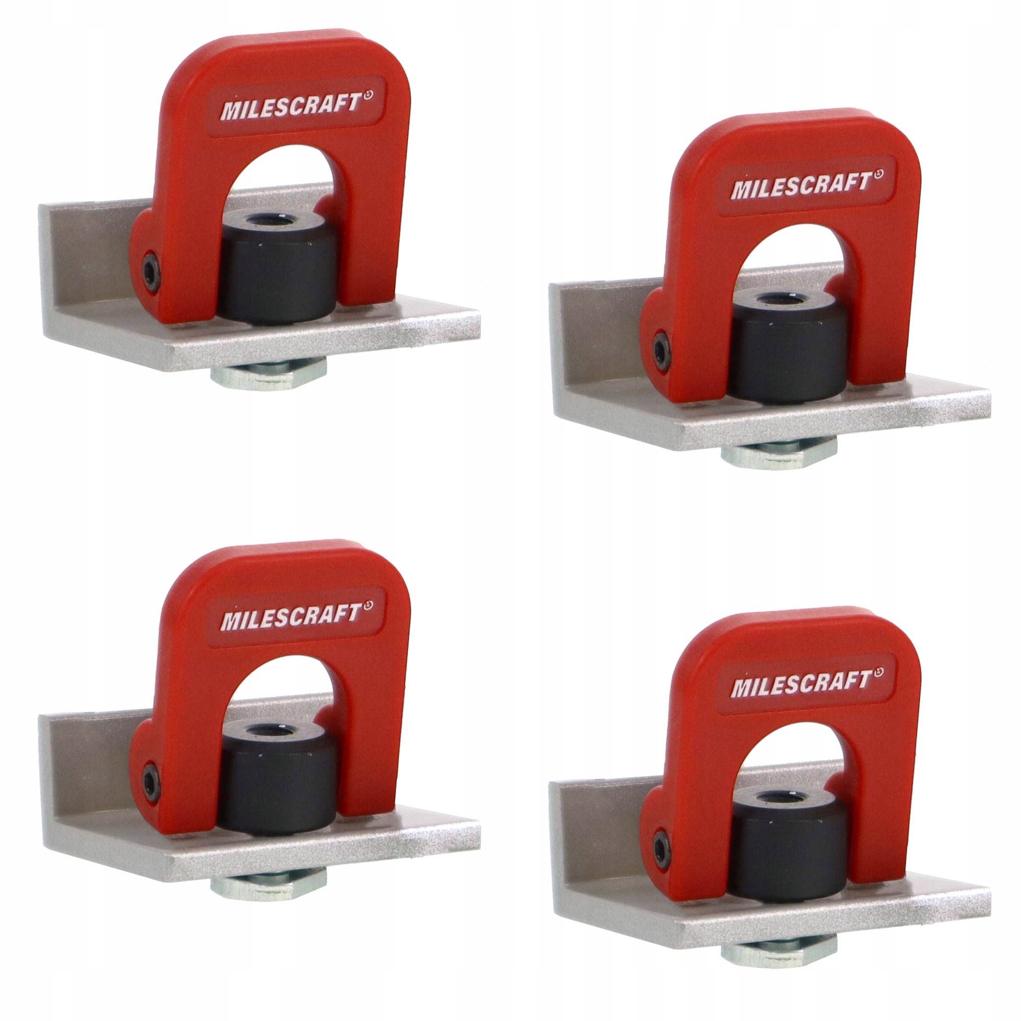 CamStops Univerzální Omezovače Kolejnic T-track 4 ks Milescraft