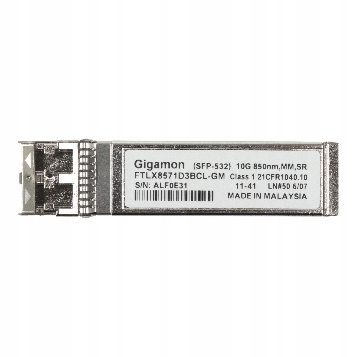 Gigamon SFP-532 10Gb Sfp+ Sr 850nm LC FTLX8571D3BCL-GM