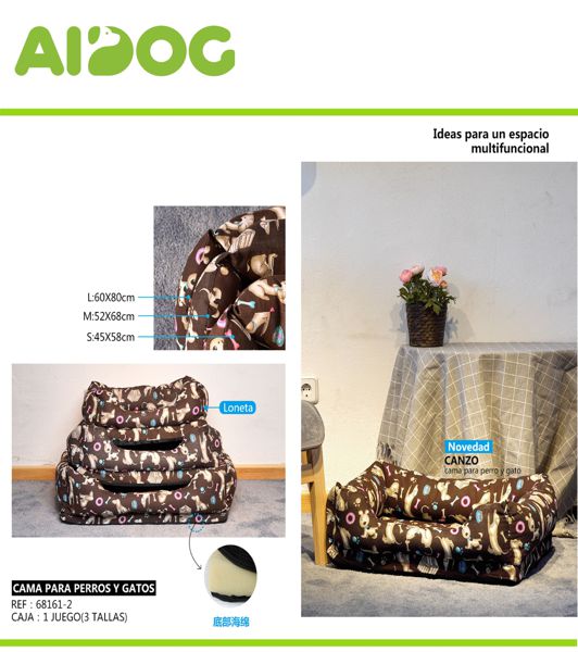 Levně Pohodlný Matrace pro psy a kočky s motivem – komfortní a stylový