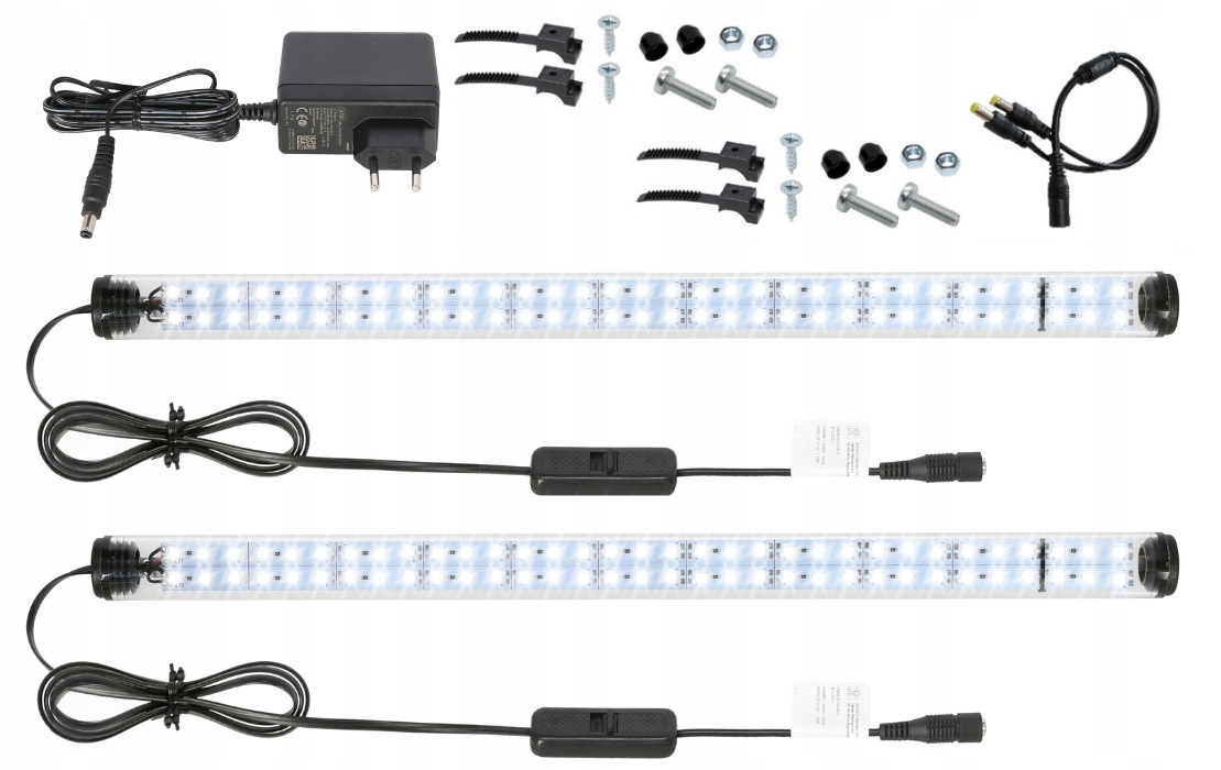 Levně Led osvětlení do akvária 2x200 cm 5630 Led lampa Led zářivka Aqualed