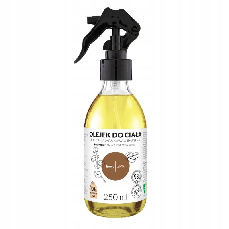 Ujędrniający Olejek Do Ciała olejek do masażu Masaż Kawa & Bawełna 250ml