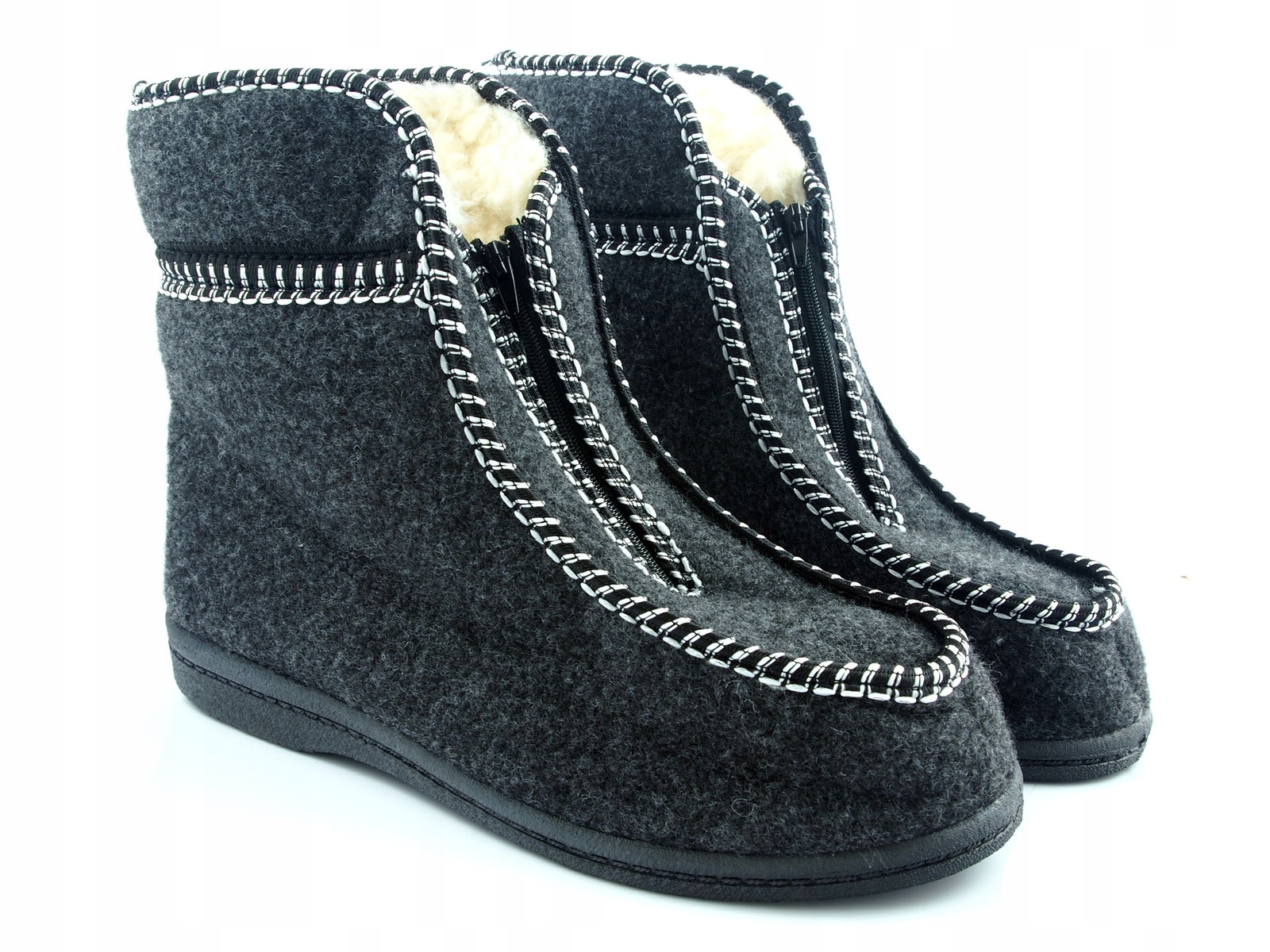 Kapcie domowe bambosze ocieplane tatrzanki 45