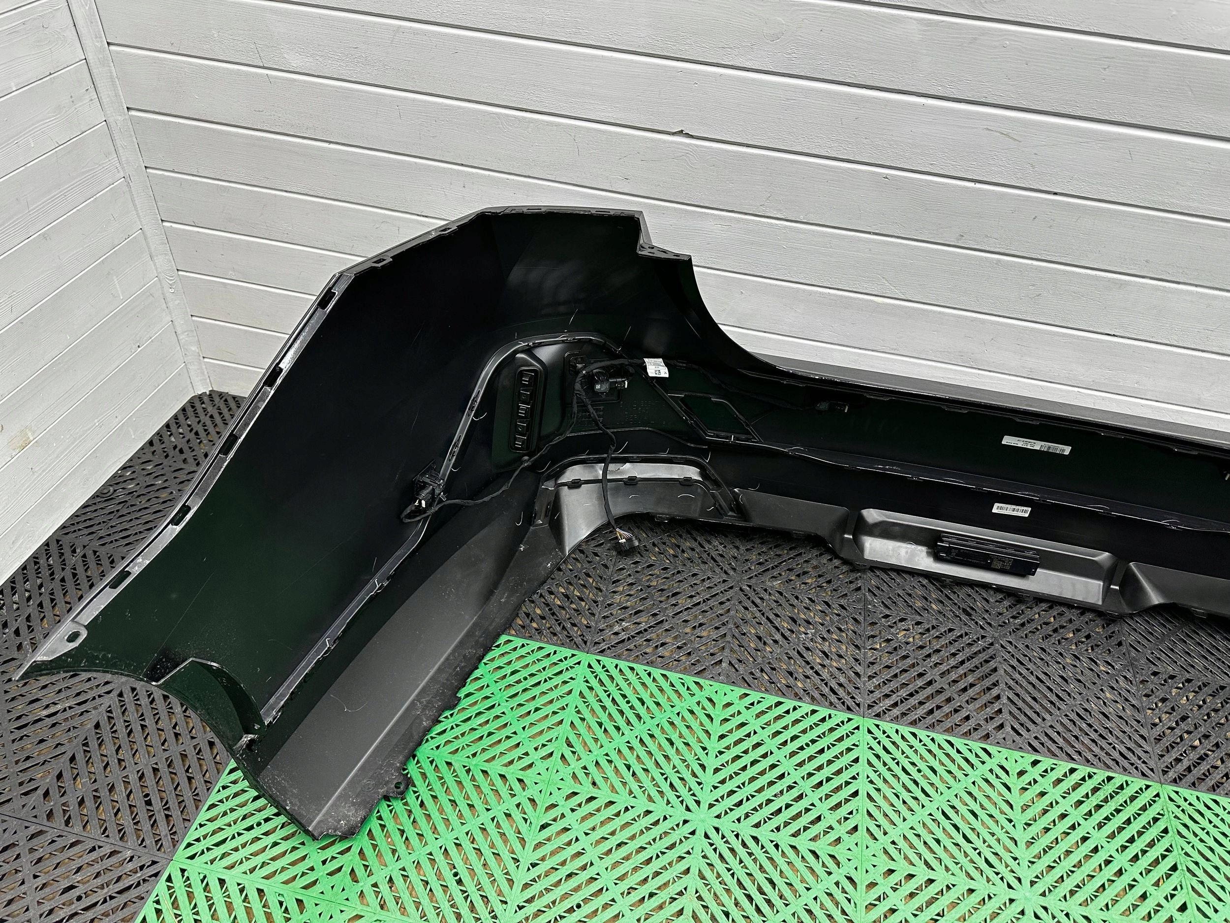 bumper rear rear part BMW 5 G60 M PAKIET BLACK-SAPHIRE