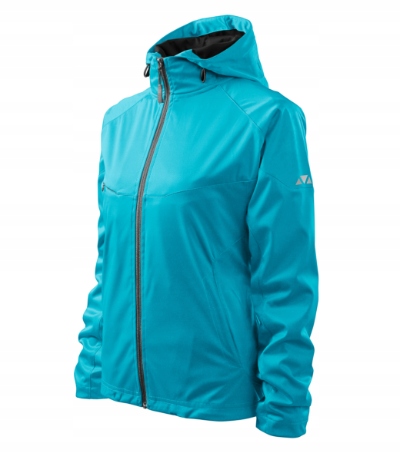 Prodyšná dámská bunda vel XL 3-vrstvá Membrána Tpu Softshell Cool
