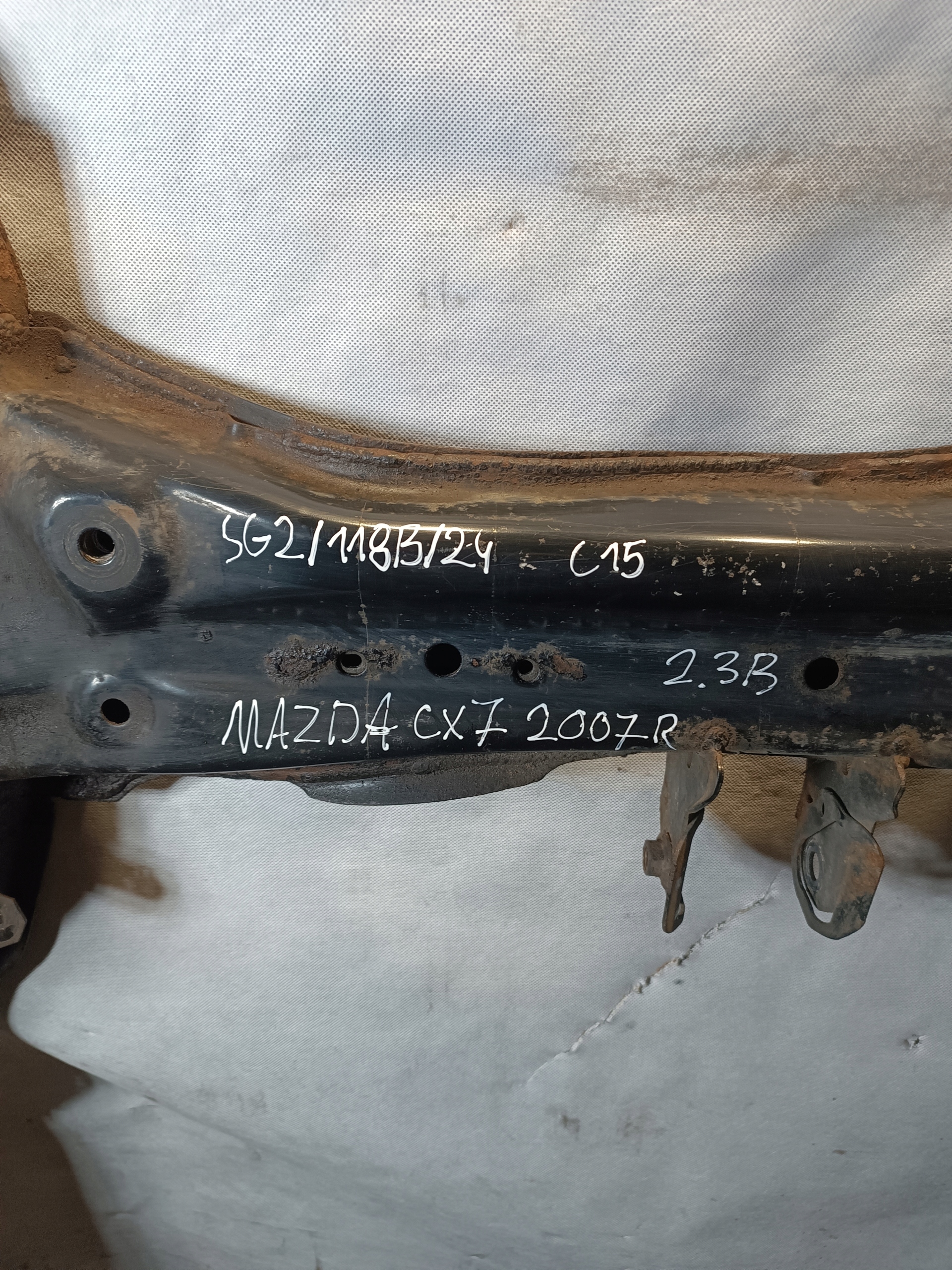 MAZDA CX-7 2.3 sider axle beam subframe front 2007r 4X4