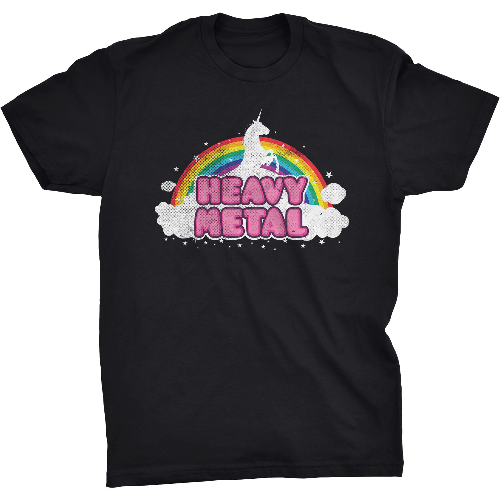 

Heavy Metal Unicorn Koszulka Jednorożec Tęcza