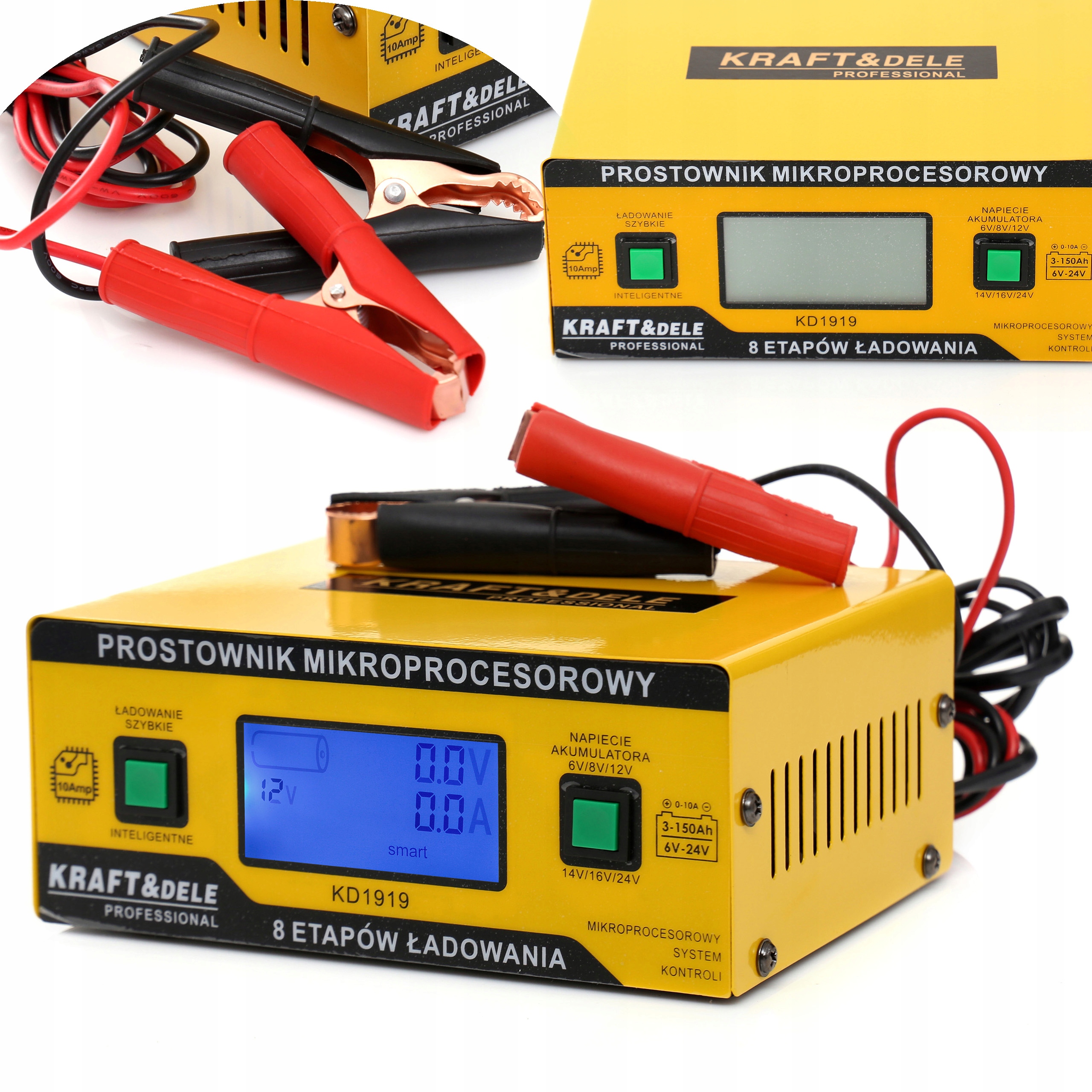 МИКРОПРОЦЕССОРНЫЙ ВЫПРЯМИТЕЛЬ 6/8/12/14/16 / 24V