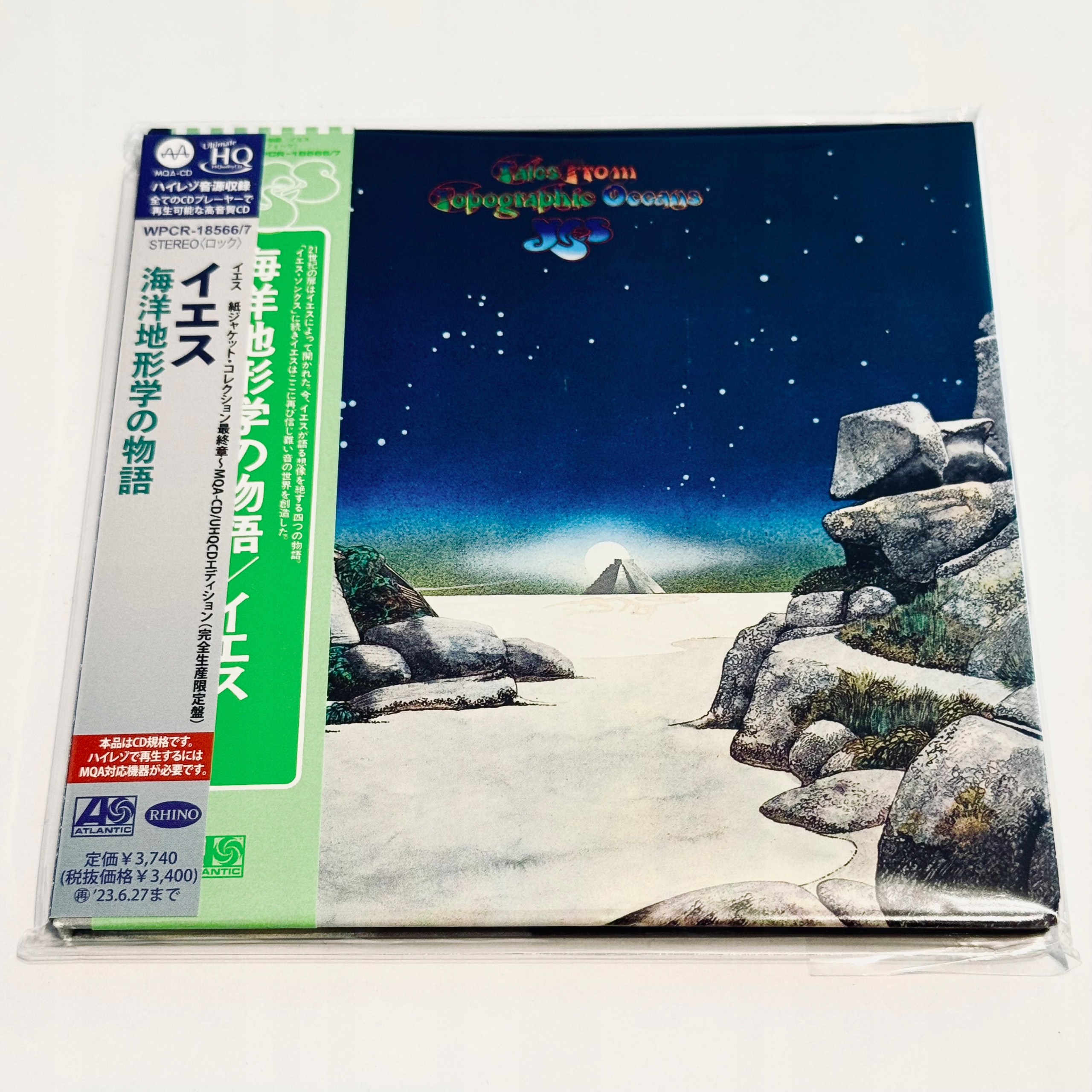 Yes Tales from Topographic Oceans mini lp 2x Uhqcd x Mqa Japan nowa