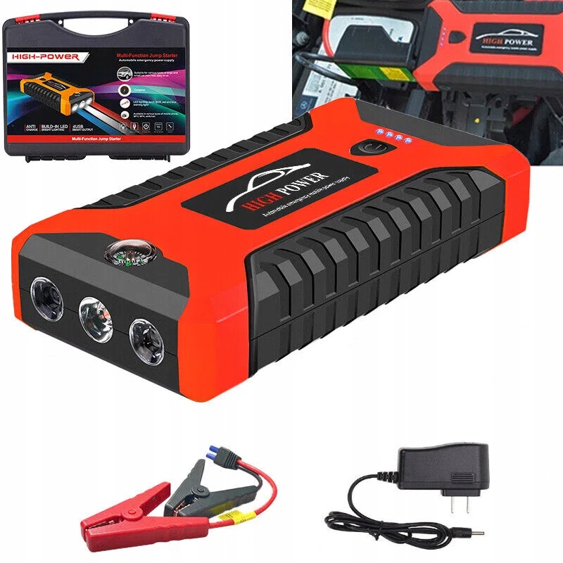 Power Banka Startér Do Auta Powerbanka Zařízení 12V