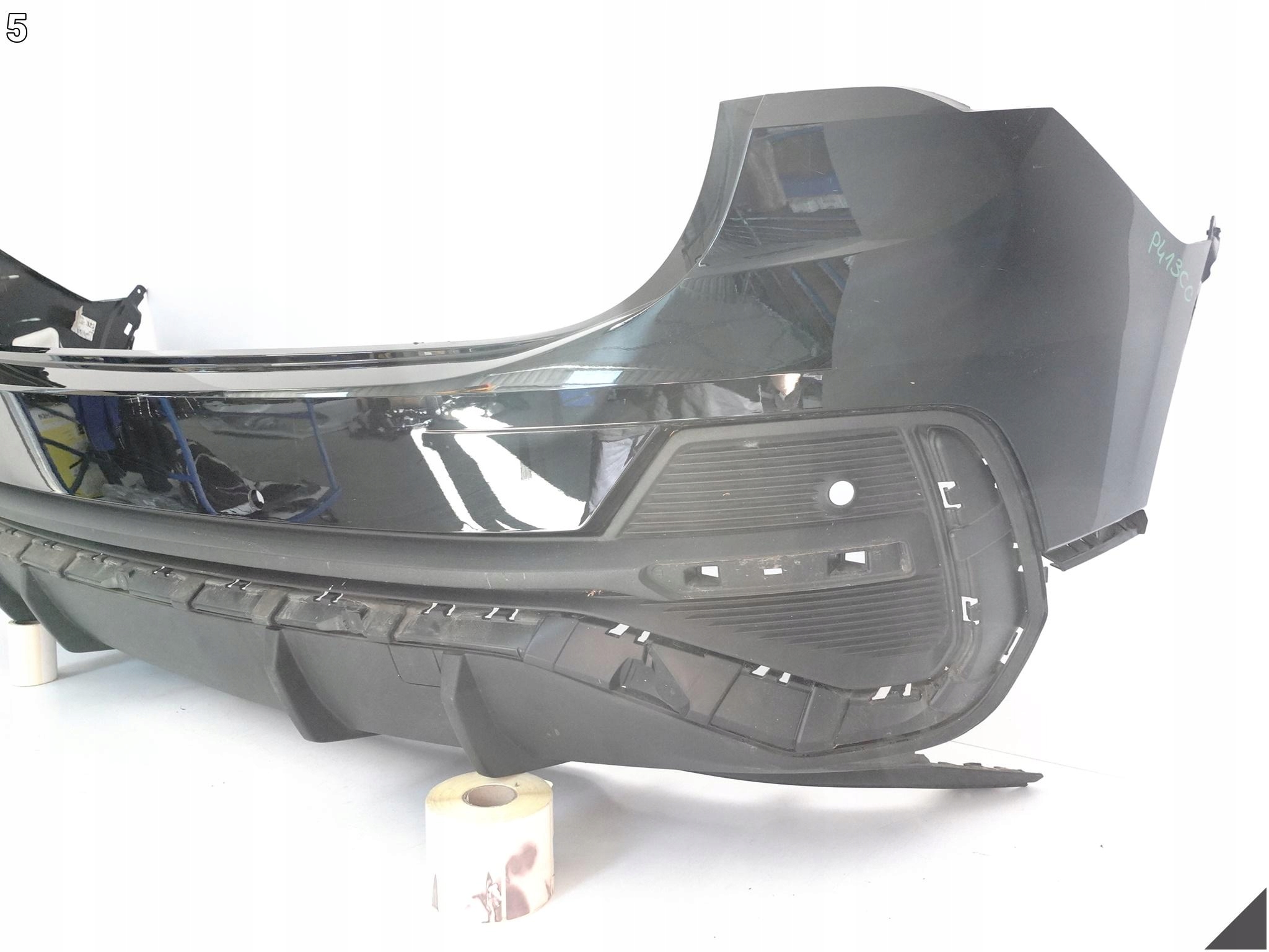AUDI Q3 II 2 83F S-LINE SPORTBACK 18- bumper BUMPER + SPOILER diffuser rear part