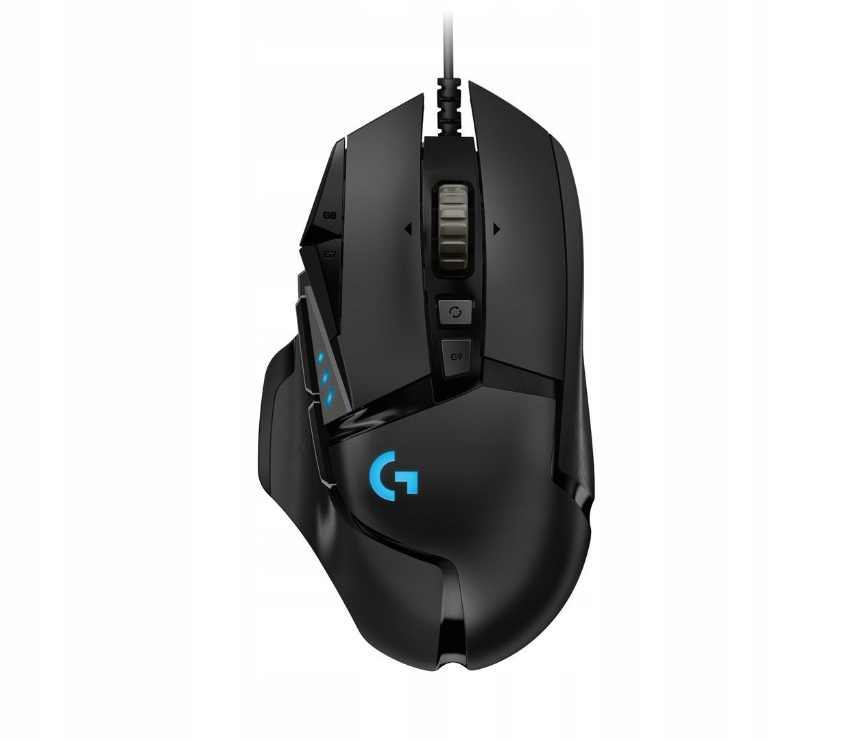 myš Logitech G502 Hero 910-005470 (optická; 16000 Dpi; černá barva)
