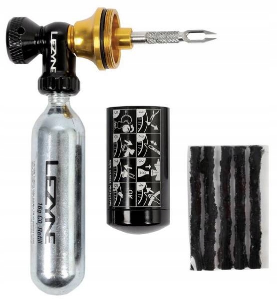 Lezyne zestaw naprawczy Tubeless pompka C02 2x20g