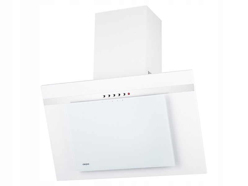 2X Okap Akpo WK-4 Nero Line 60 Biały 326.2m3/h 61dB