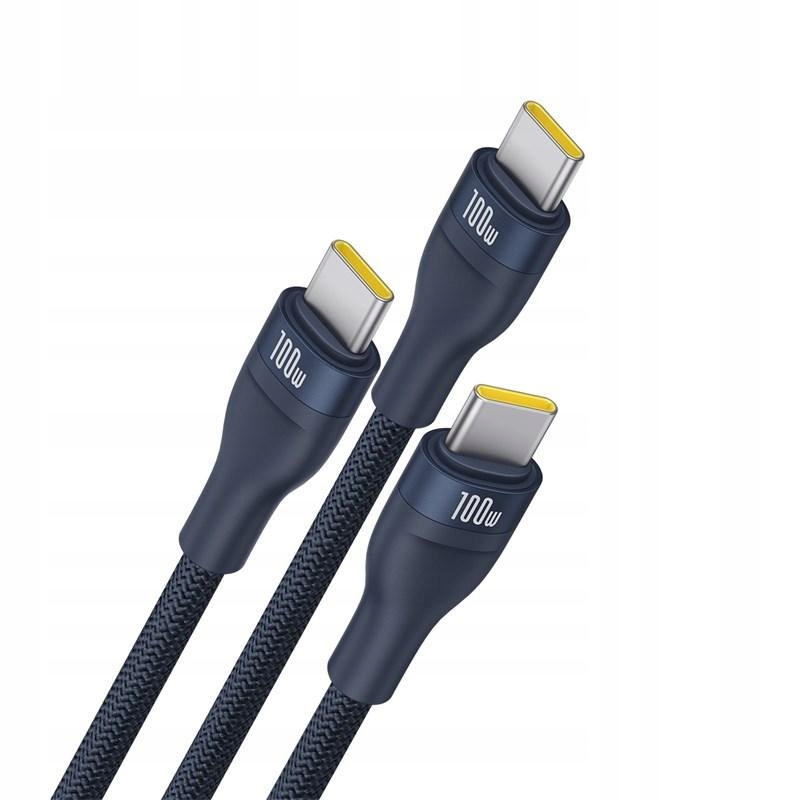 Kabel Baseus Flash Series 3 100W 1,5m niebieski