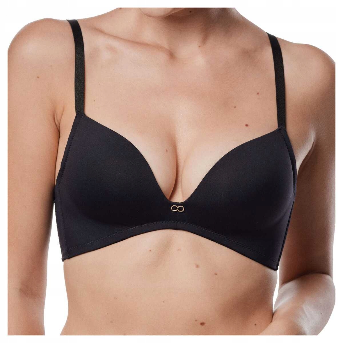 Nipplex Dvojitá push-up podprsenka Amelia černá 75E